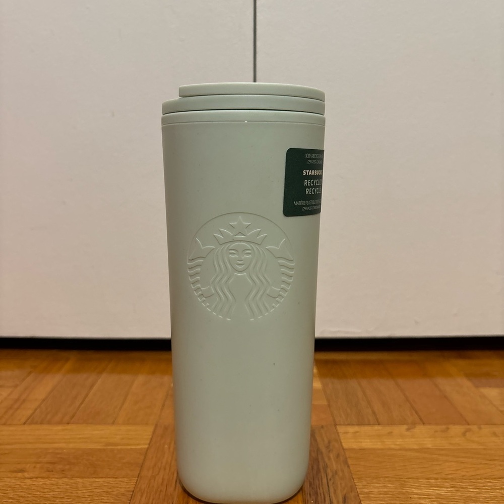 Starbucks Mint Green Travel Tumbler (NWT)